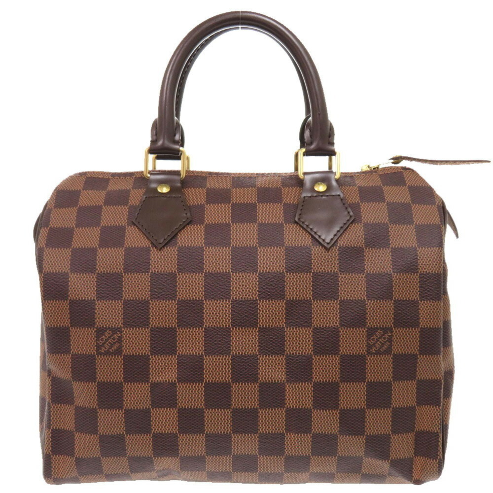 LOUIS VUITTON Authentic Brown Damier Speedy 25 Bag